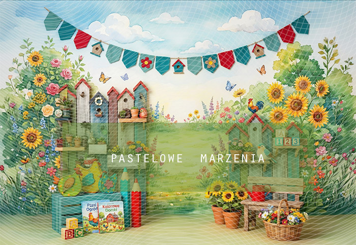 Tło fotograficzne materiałowe z kategorii Do Przedszkola, Kadr 290x200 cm