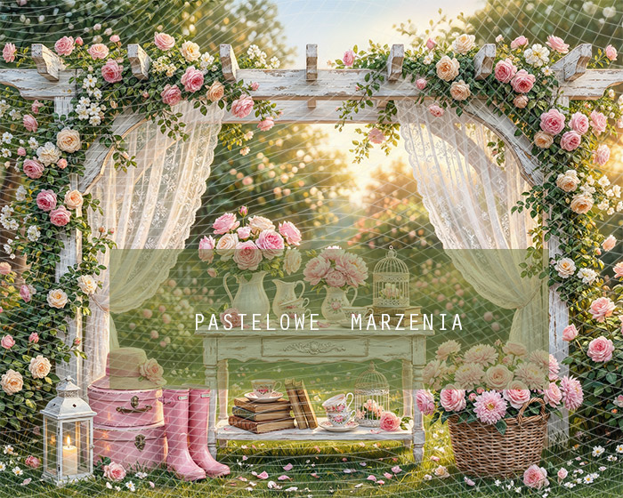 Tło fotograficzne materiałowe z kategorii Wiosna, Kadr 250x200 cm