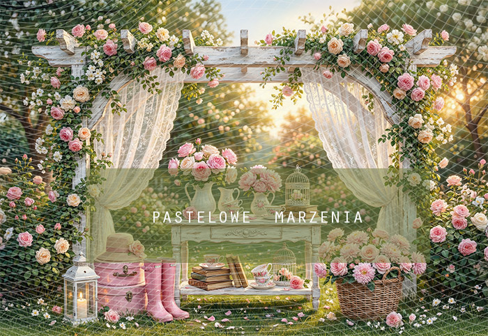 Tło fotograficzne materiałowe z kategorii Wiosna, Kadr 290x200 cm