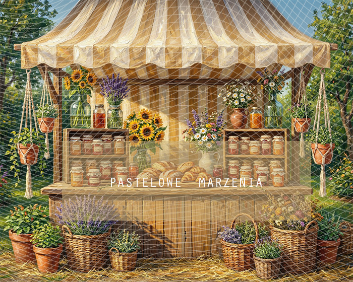 Tło fotograficzne materiałowe z kategorii Wiosna, Kadr 250x200 cm