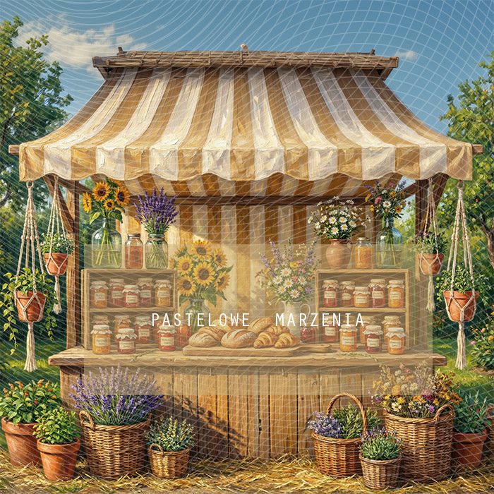 Tło fotograficzne materiałowe z kategorii Wiosna, Kadr 250x250 cm