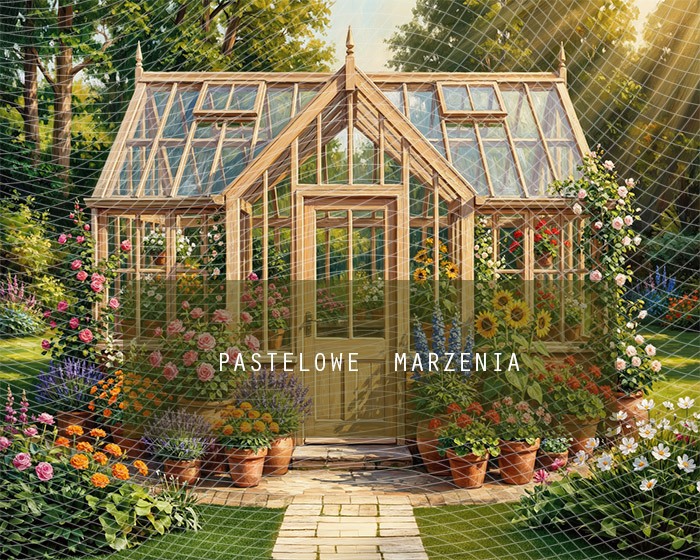 Fabric photographic background from the Spring category, Frame 250x200 cm