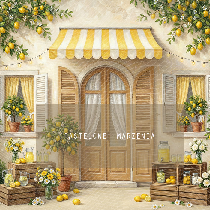 Fabric photographic background from the Spring category, Frame 250x250 cm