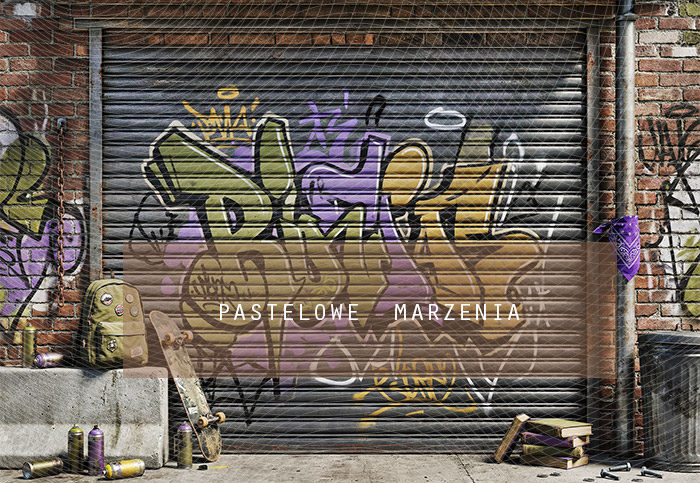 Fabric photographic background from the school category Frame 290x200 cm