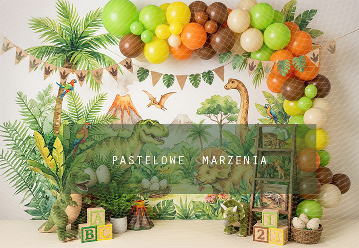 Fabric photographic background from the Birthdays category, Frame 290x200 cm