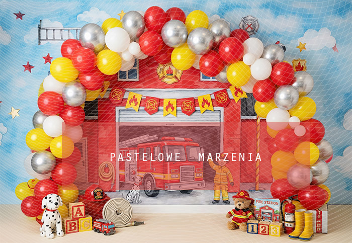 Fabric photographic background from the Birthdays category, Frame 290x200 cm