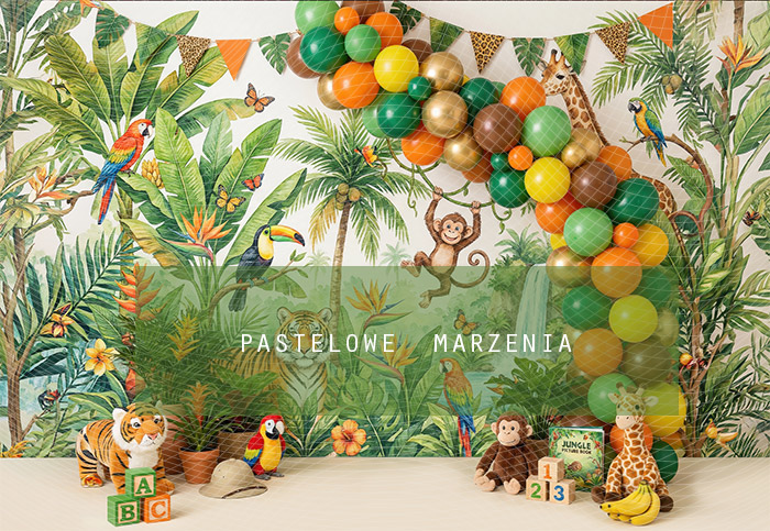 Fabric photographic background from the Birthdays category, Frame 290x200 cm