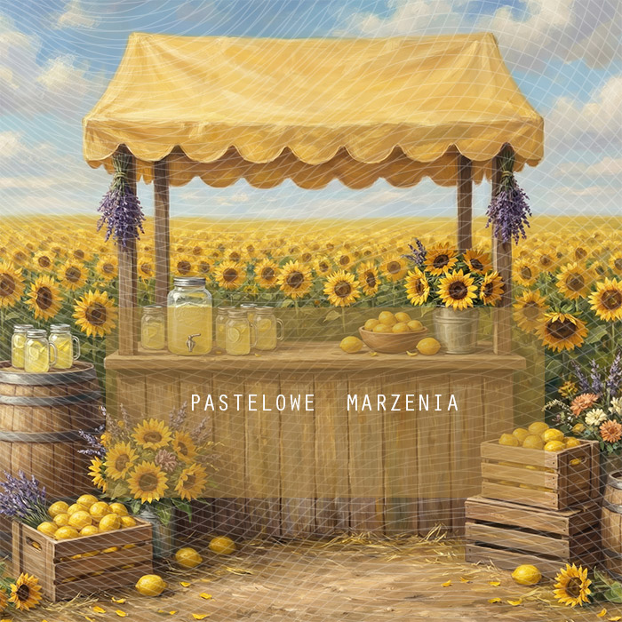 Fabric photographic background from the Spring category, Frame 250x250 cm