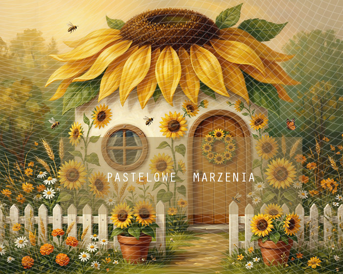 Fabric photographic background from the Spring category, Frame 250x200 cm