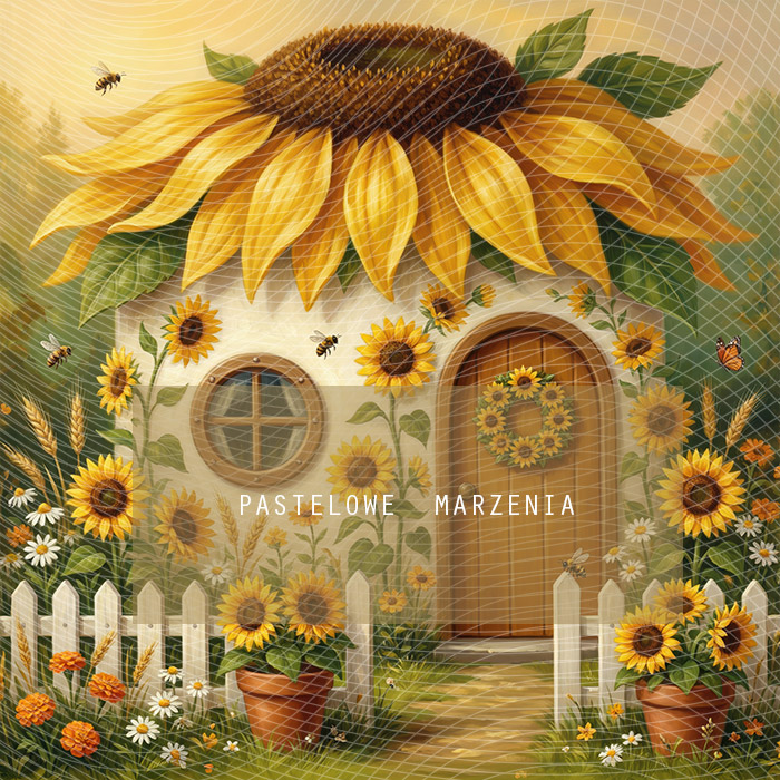 Fabric photographic background from the Spring category, Frame 250x250 cm