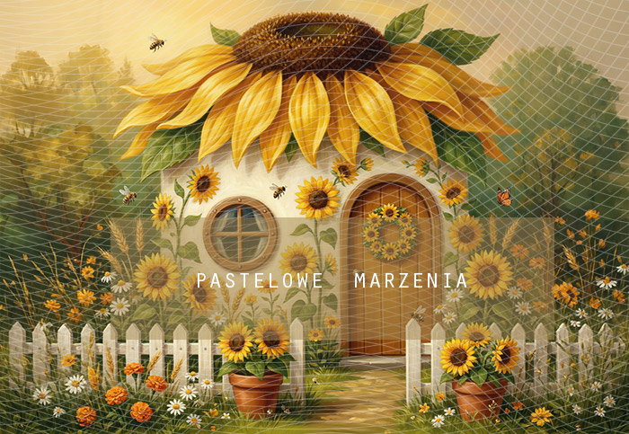 Fabric photographic background from the Spring category, Frame 290x200 cm