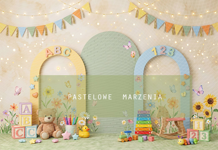 Tło fotograficzne materiałowe z kategorii Urodziny, Kadr 290x200 cm
