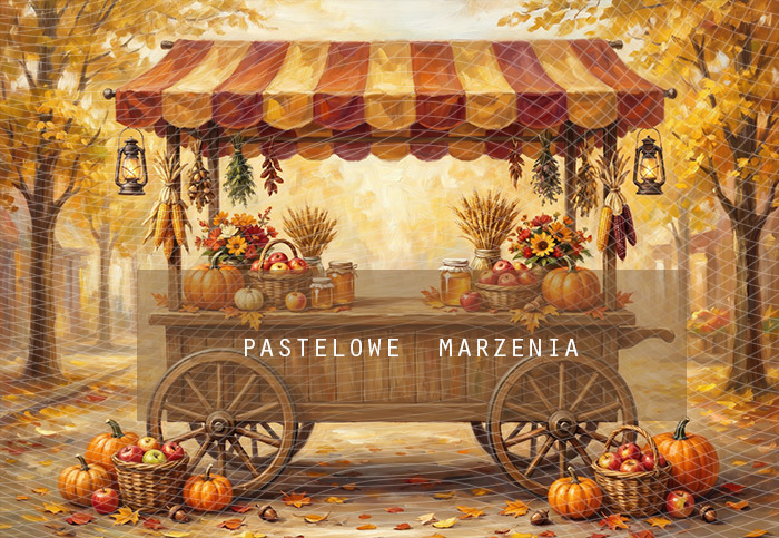 Fabric photographic background from the Autumn category, Frame 290x200 cm