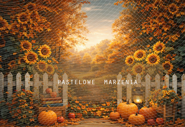 Fabric photographic background from the Autumn category, Frame 290x200 cm