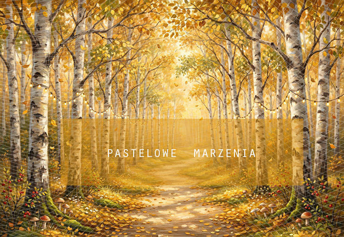 Fabric photographic background from the Autumn category, Frame 290x200 cm