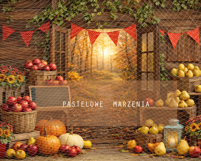 Fabric photographic background from the Autumn category, Frame 250x200 cm