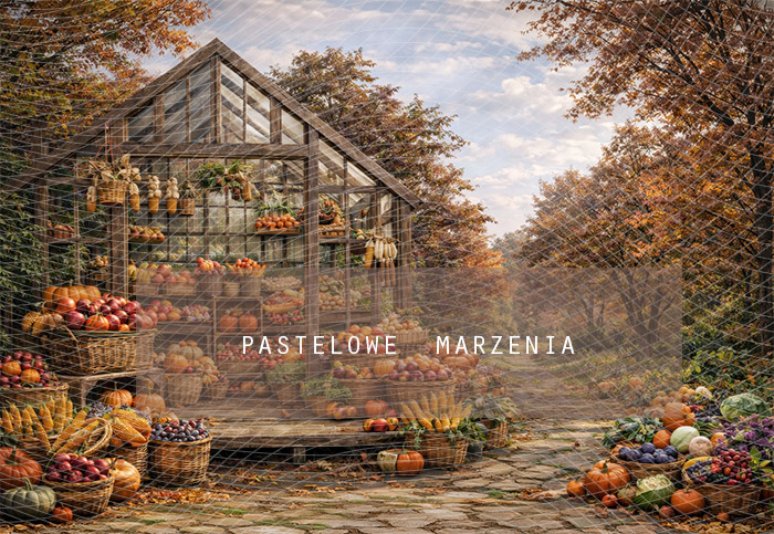 Fabric photographic background from the Autumn category, Frame 290x200 cm