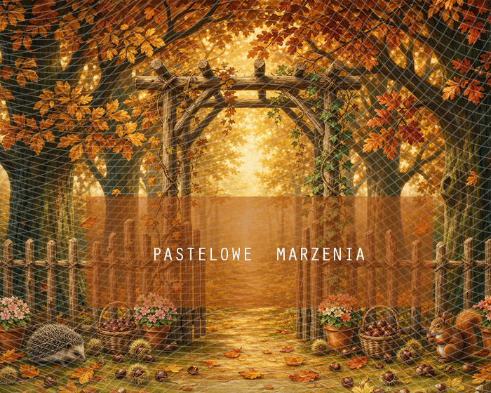 Fabric photographic background from the Autumn category, Frame 250x200 cm