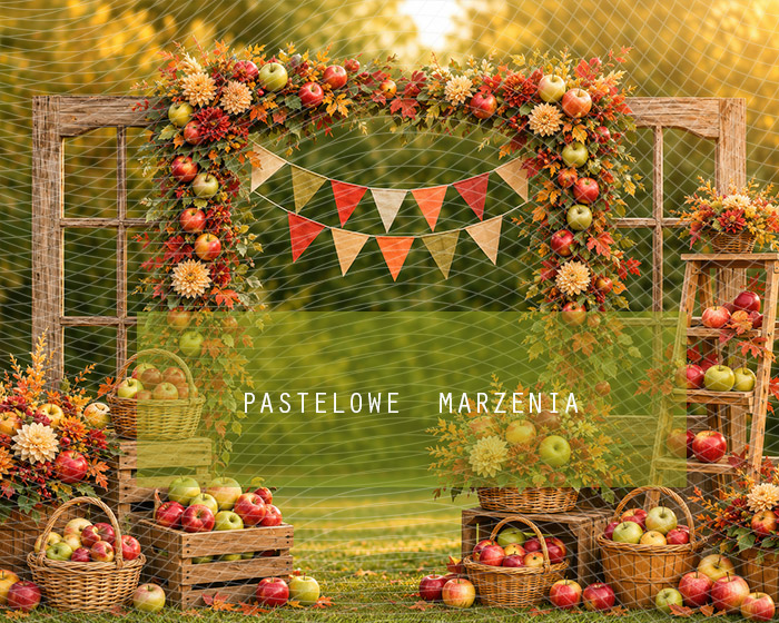 Fabric photographic background from the Autumn category, Frame 250x200 cm