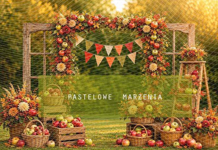 Fabric photographic background from the Autumn category, Frame 290x200 cm