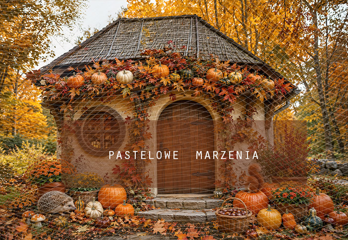 Fabric photographic background from the Autumn category, Frame 290x200 cm