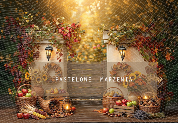Fabric photographic background from the Autumn category, Frame 290x200 cm
