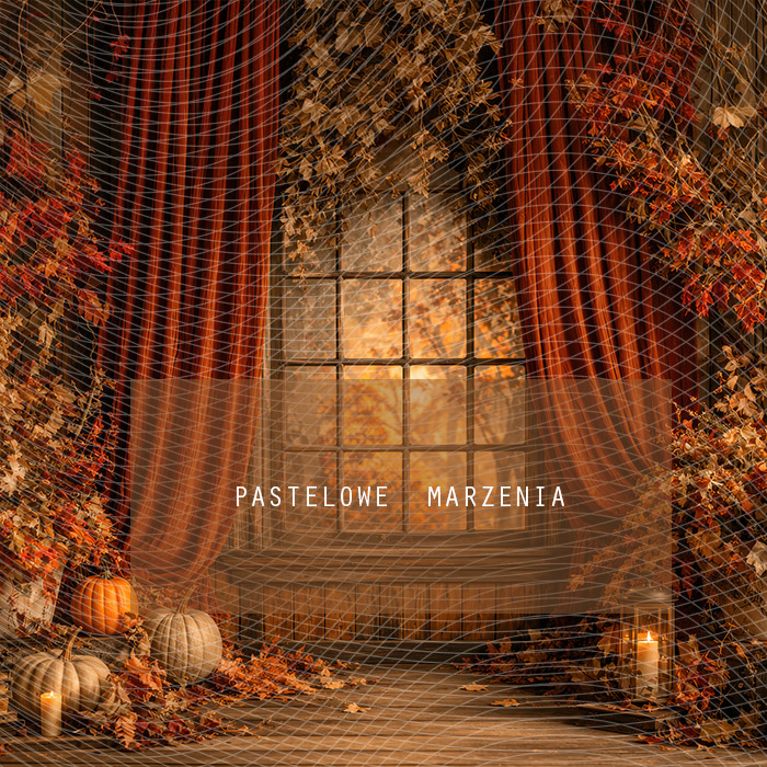 Fabric photographic background from the Autumn category, Frame 250x250 cm