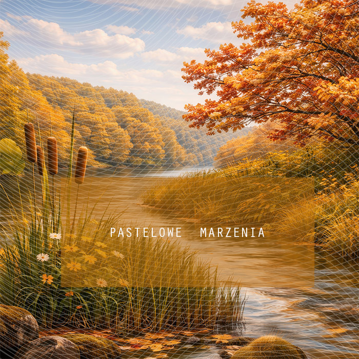Fabric photographic background from the Autumn category, Frame 250x250 cm