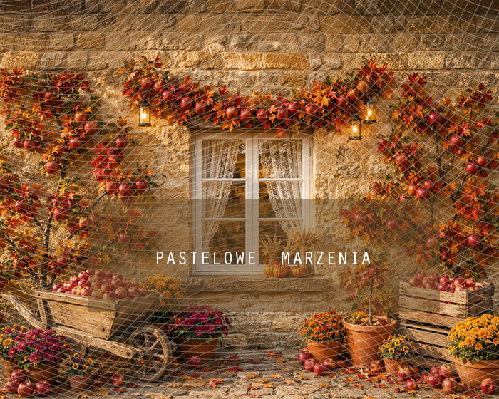 Fabric photographic background from the Autumn category, Frame 250x200 cm