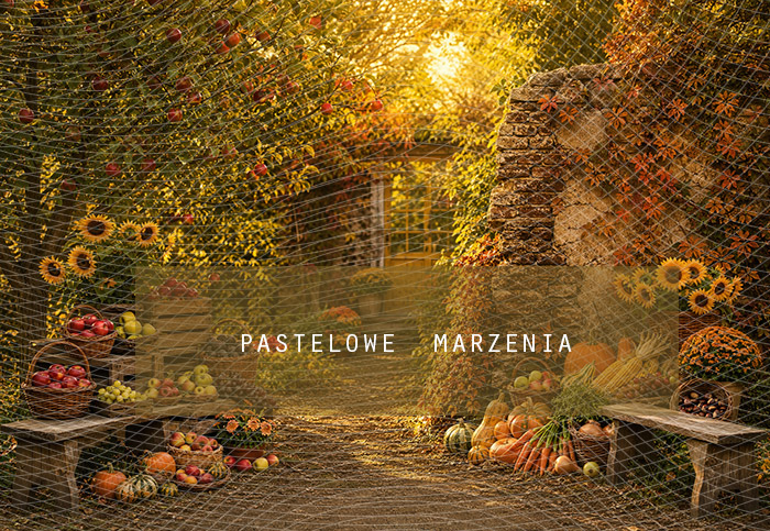 Fabric photographic background from the Autumn category, Frame 290x200 cm