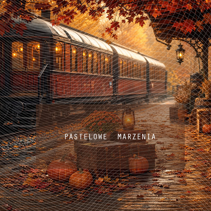 Fabric photographic background from the Autumn category, Frame 250x250 cm