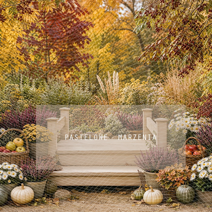 Fabric photographic background from the Autumn category, Frame 250x250 cm