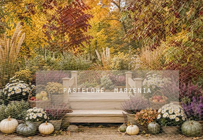 Fabric photographic background from the Autumn category, Frame 290x200 cm