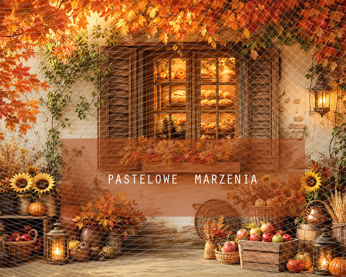 Fabric photographic background from the Autumn category, Frame 250x200 cm