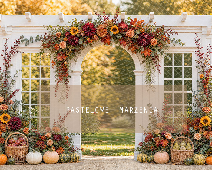 Fabric photographic background from the Autumn category, Frame 250x200 cm