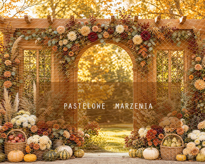 Fabric photographic background from the Autumn category, Frame 250x200 cm
