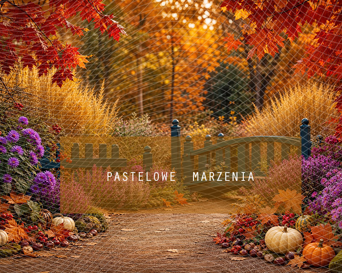 Fabric photographic background from the Autumn category, Frame 250x200 cm