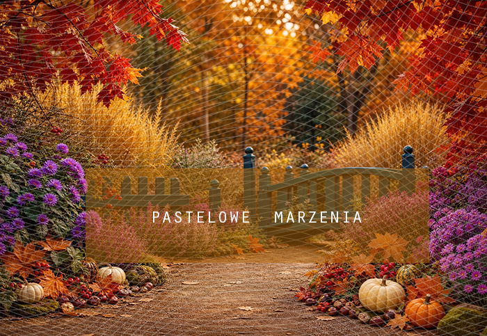 Fabric photographic background from the Autumn category, Frame 290x200 cm