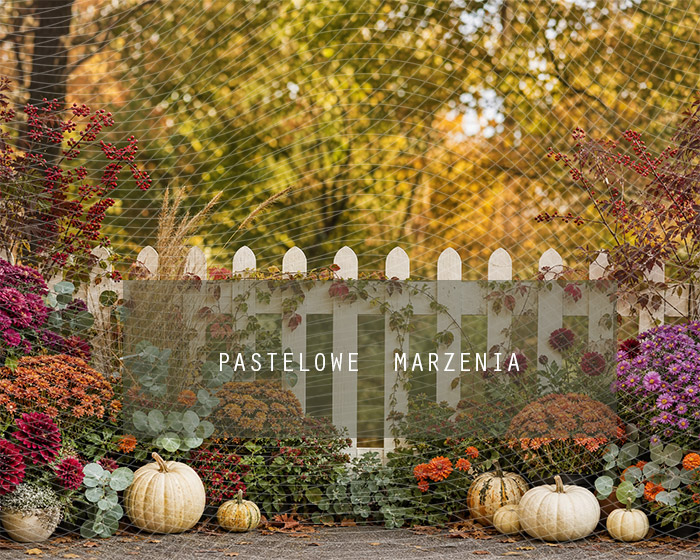 Fabric photographic background from the Autumn category, Frame 250x200 cm