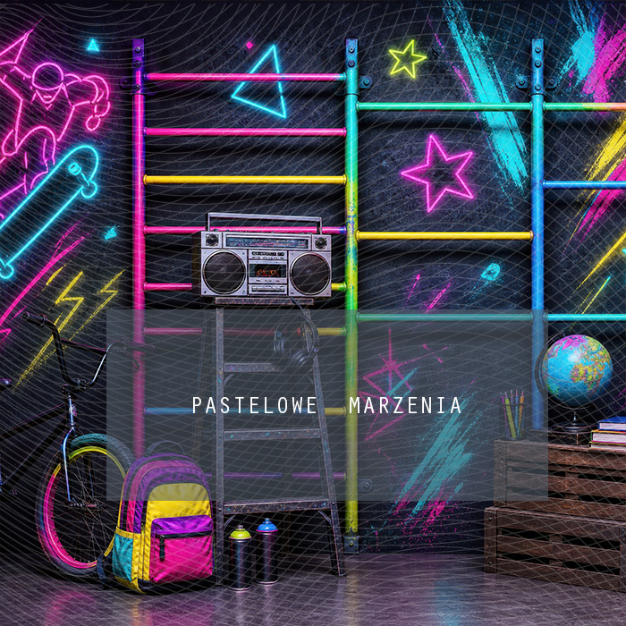 Fabric photographic background from the School category, Frame 250x250 cm