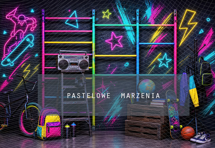 Fabric photographic background from the School category, Frame 290x200 cm