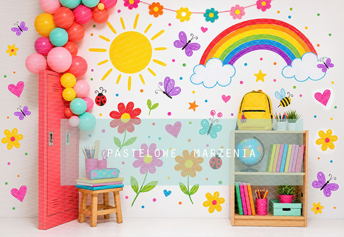 Fabric photographic background from the School category, Crop 290x200 cm