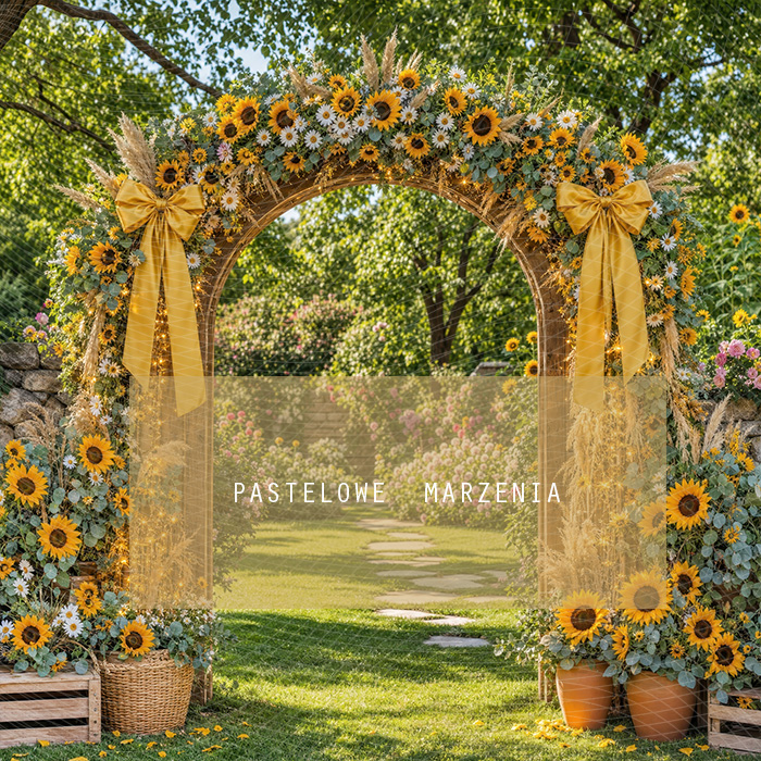 Fabric photographic background from the Autumn category, Frame 250x250 cm
