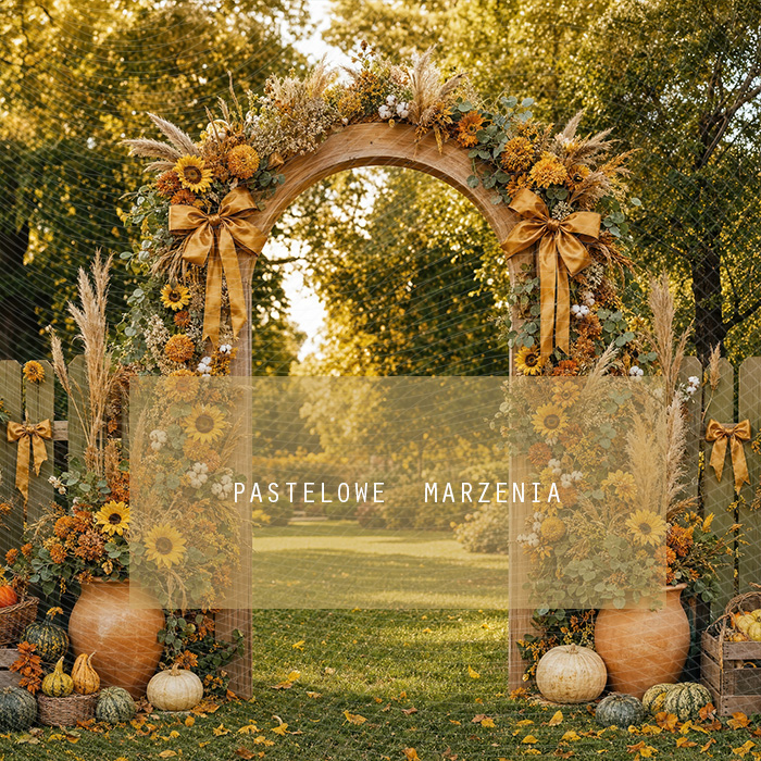 Fabric photographic background from the Autumn category, Frame 250x250 cm