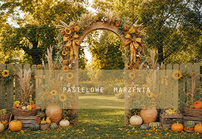 Fabric photographic background from the Autumn category, Frame 290x200 cm