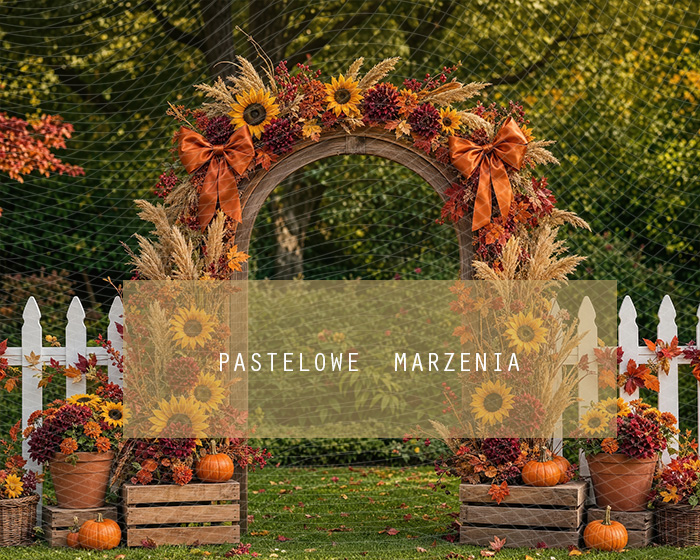 Fabric photographic background from the Autumn category, Frame 250x200 cm
