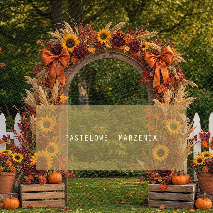 Fabric photographic background from the Autumn category, Frame 250x250 cm
