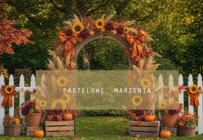 Fabric photographic background from the Autumn category, Frame 290x200 cm