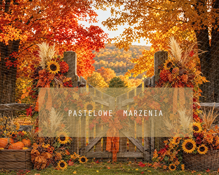 Fabric photographic background from the Autumn category, Frame 250x200 cm
