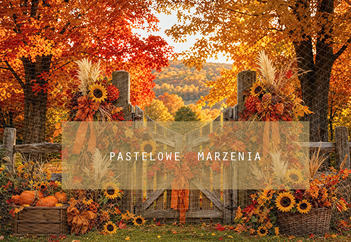 Fabric photographic background from the Autumn category, Frame 290x200 cm